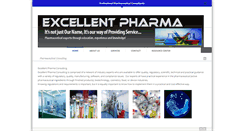 Desktop Screenshot of excellpharma.com