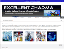 Tablet Screenshot of excellpharma.com